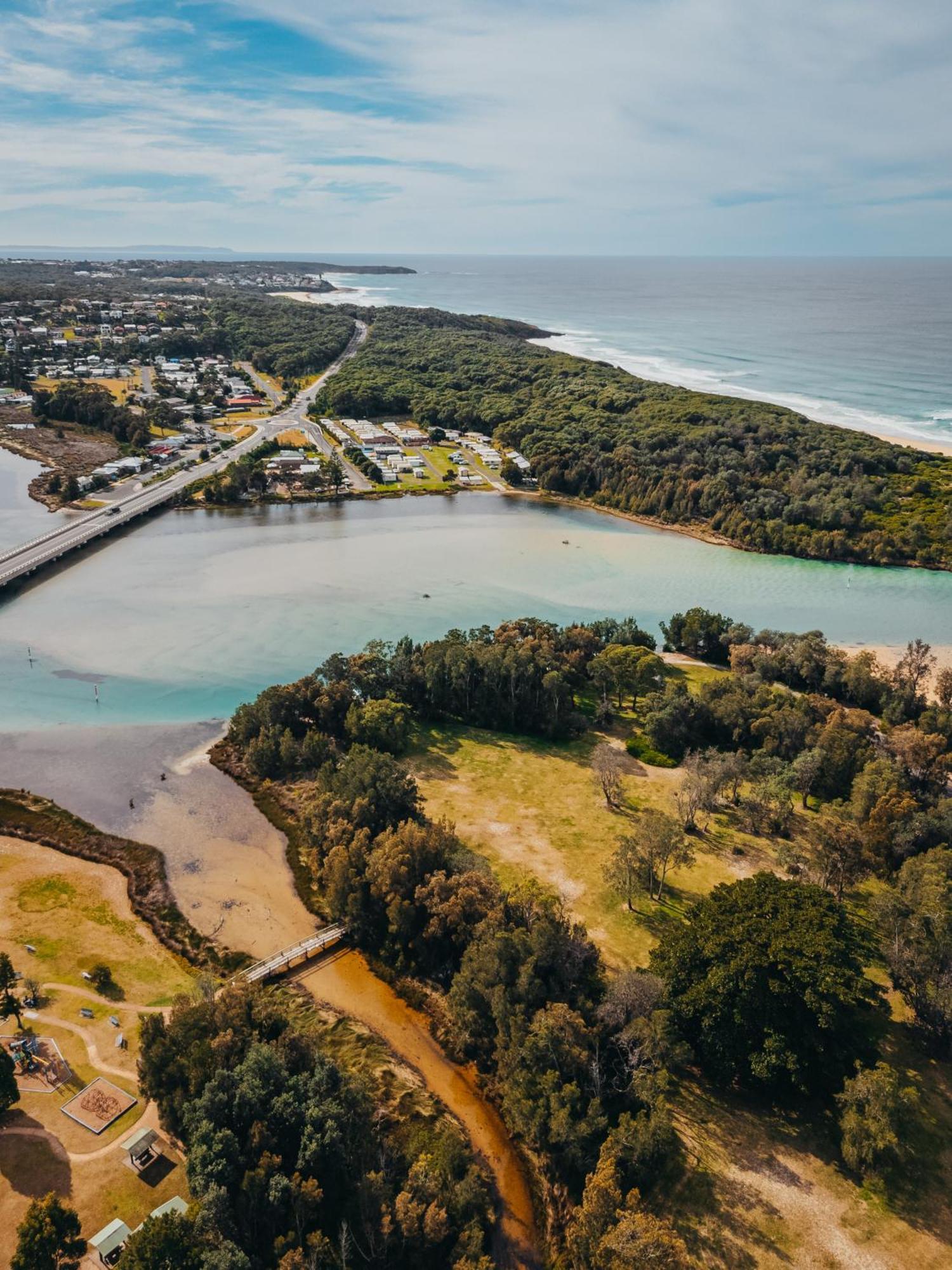 Holiday Haven Burrill Lake Bagian luar foto